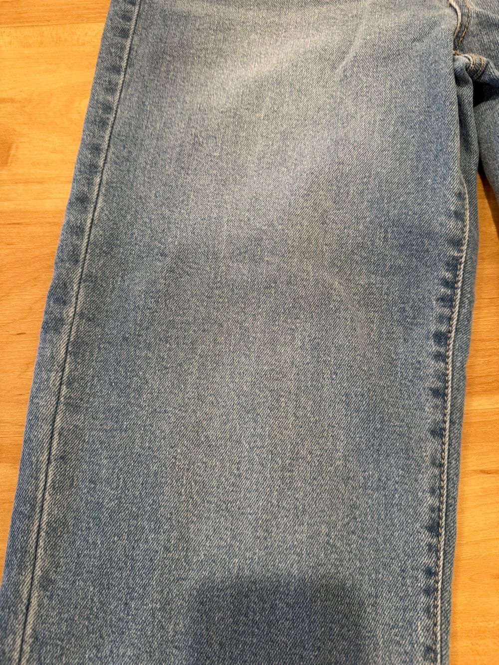 BCBGeneration Mega Cuff Wide Leg High Waisted Light Blue Jeans Size 28 - Picture 4 of 6